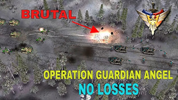 Command and Conquer Generals USA Mission 3 : GUARDIAN ANGEL (BRUTAL Difficulty) NO LOSSES