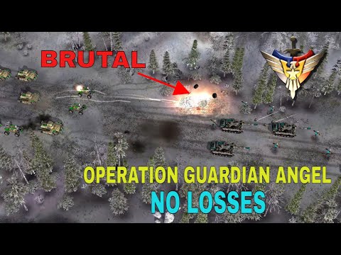 Command and Conquer Generals USA Mission 3 : GUARDIAN ANGEL (BRUTAL Difficulty) NO LOSSES