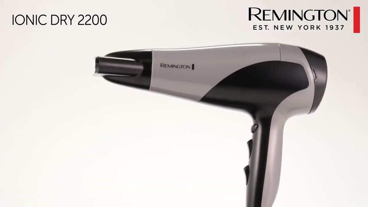 Ionic Dry 2200 - D3190S | Remington Europe - YouTube