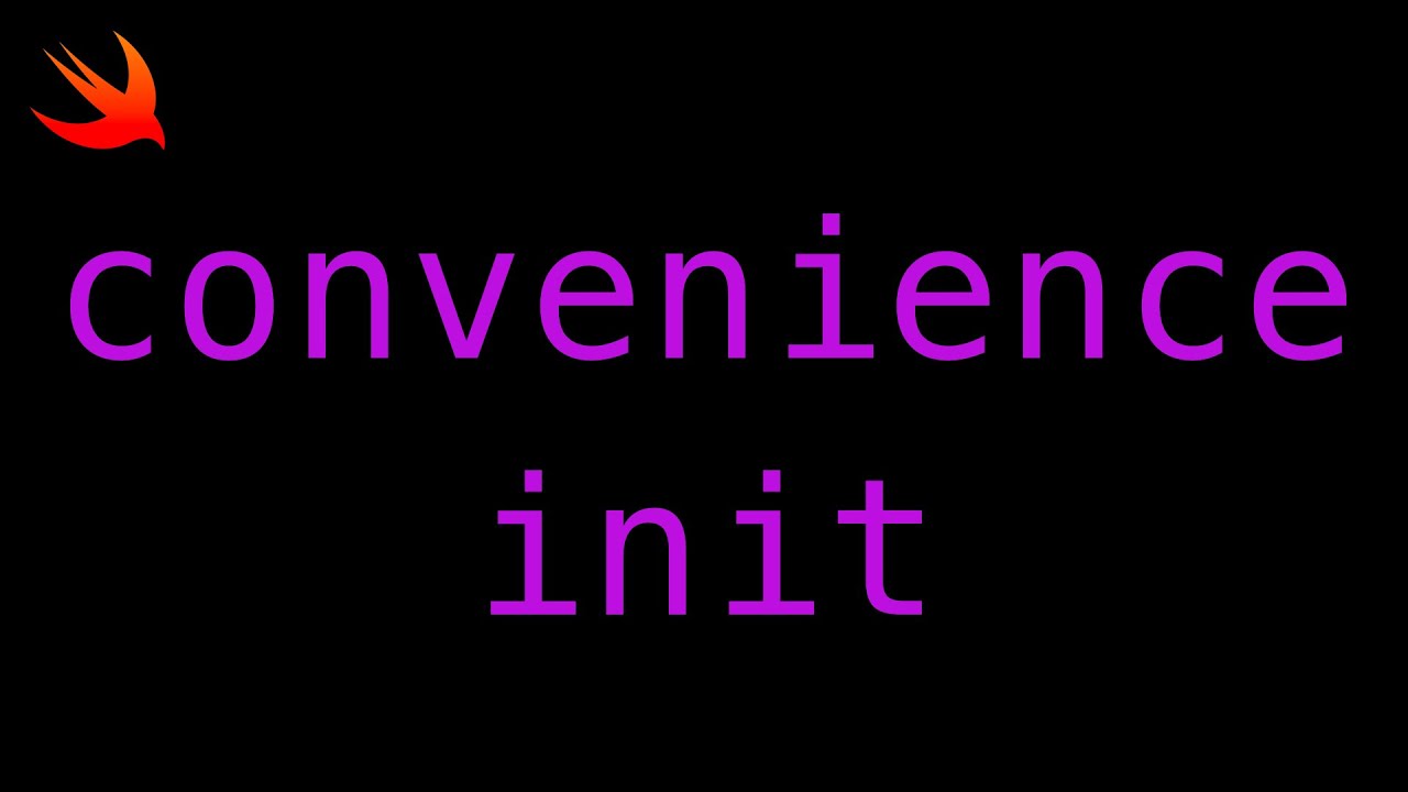 Swift - Convenience Initializers - YouTube