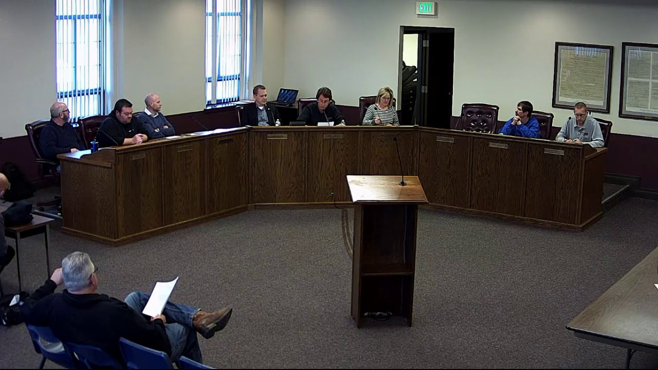 Sheldon City Council 2/26/20 part 2 YouTube