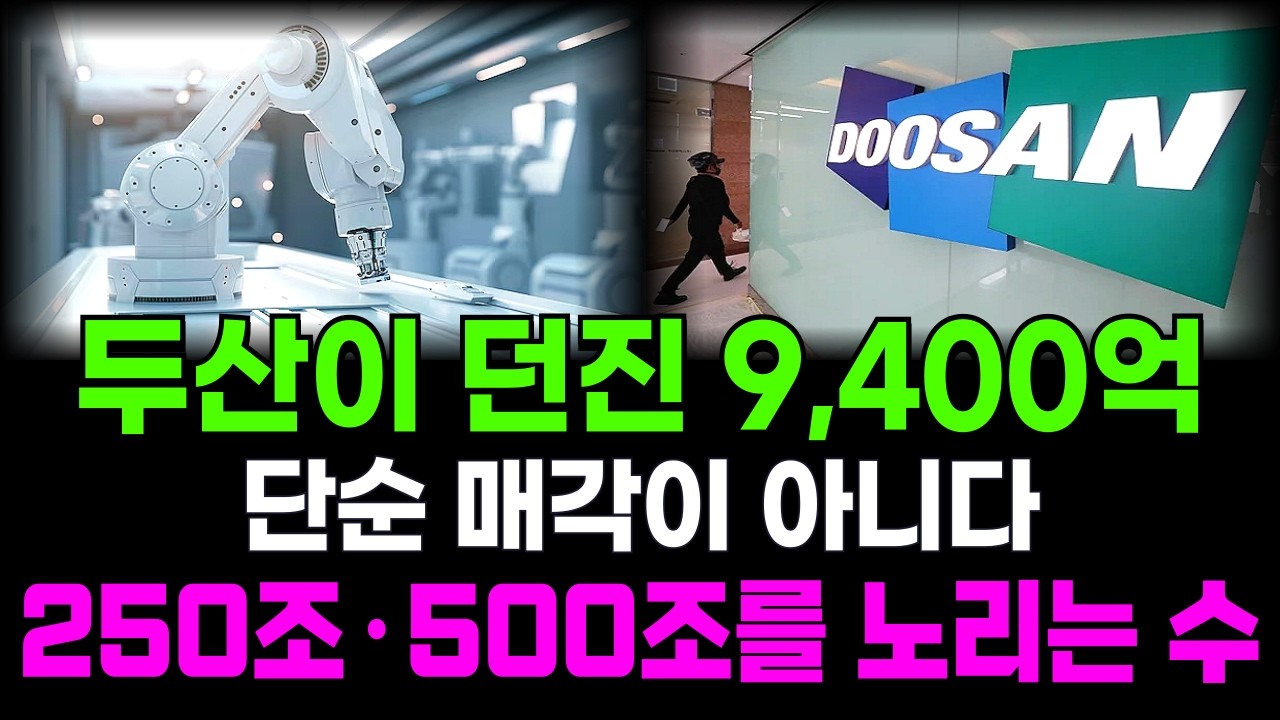[테마분석] 250조 건설기계 + 500조 원전 시장｜두산 9,400억 이후 판이 바뀐다