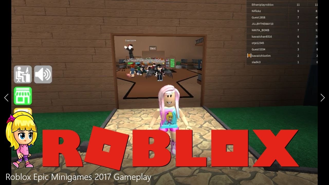 Roblox Epic Minigames 2017 Gameplay Youtube