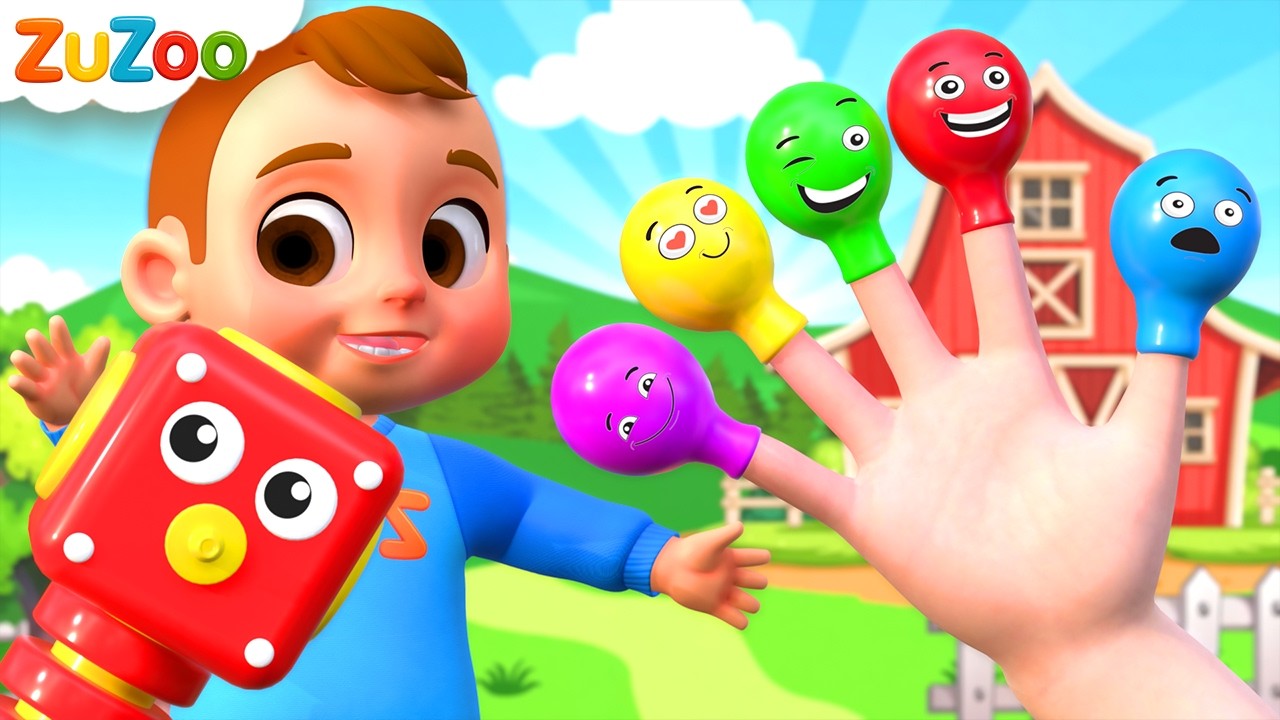 Família dos Dedinhos – Canção Infantil | ZuZoo em Português – Músicas Infantis