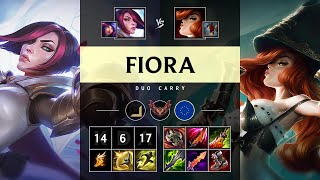 Fiora ADC vs Miss Fortune - EUW Grandmaster Patch 25.12