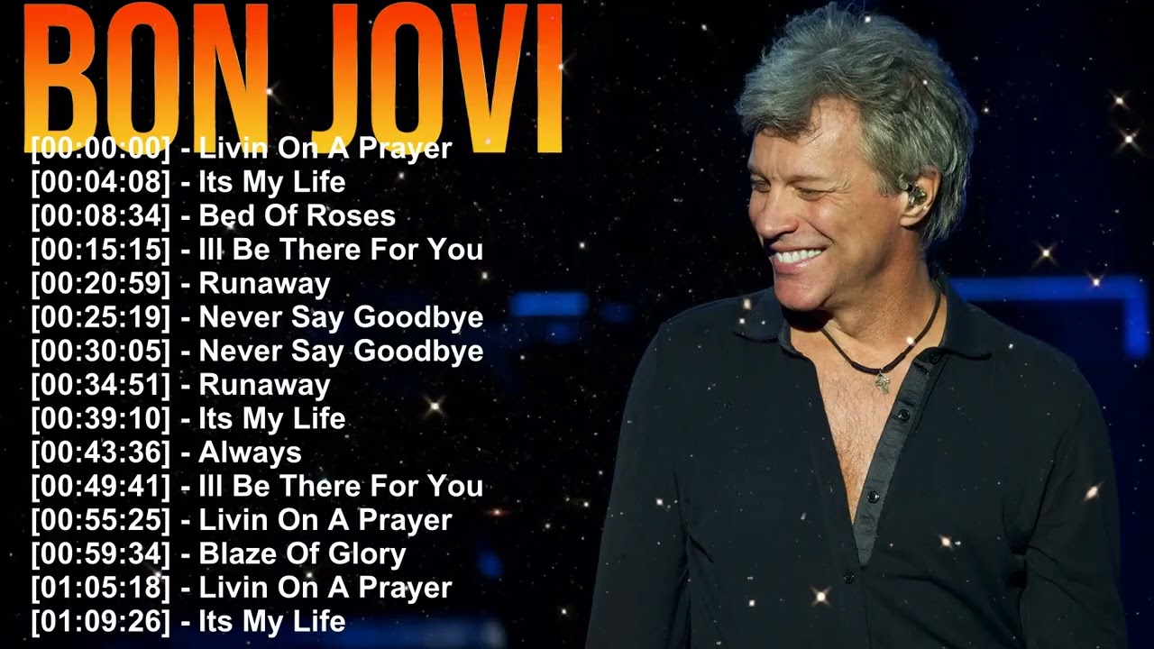 Bon Jovi – Livin’ On A Prayer 2026 | Greatest Hits Classic Rock Remastered