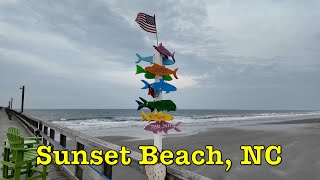 Would you visit or move to Sunset Beach, NC? | Town Center Walk Through