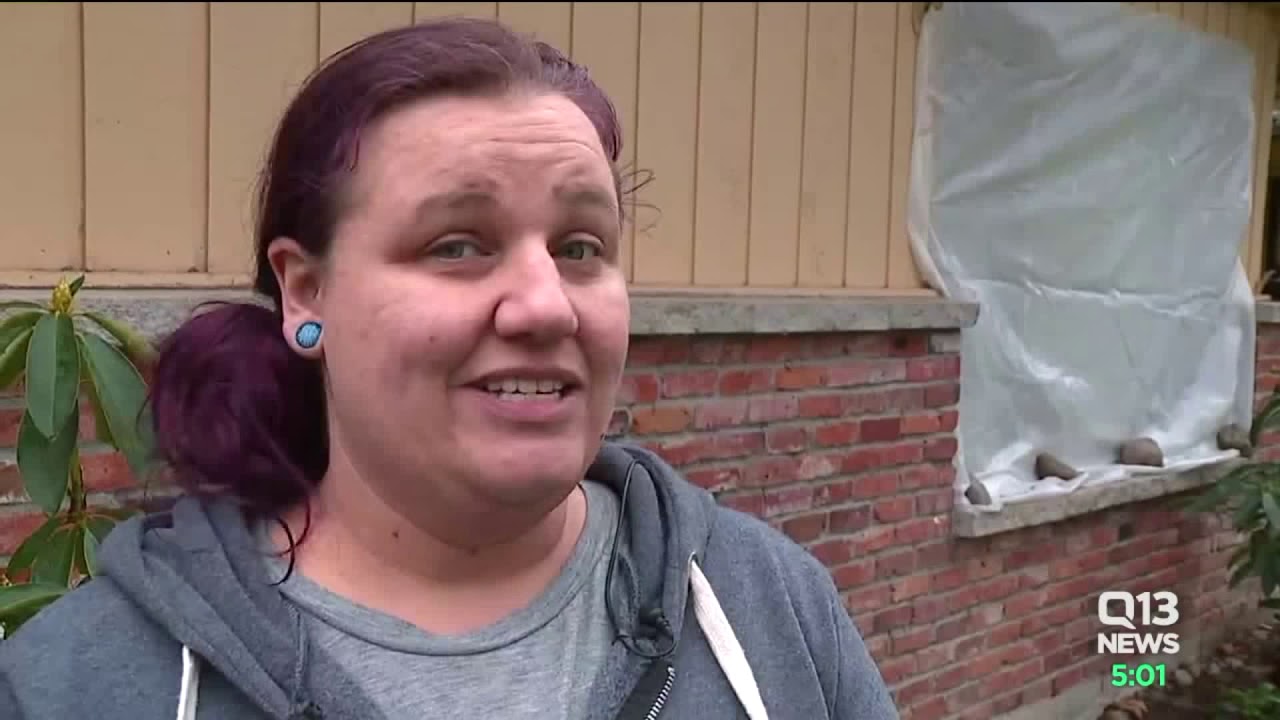 Flood damage and cleanup in Olympia, Washington