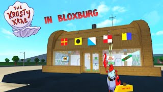 Krusty Krab in Bloxburg (exact replica) Krusty Krab in Bloxburg (exact replica)
