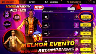 MELHOR EVENTO? PEGUE OS NOVOS PRÊMIOS DO MATUÊ, SKINS DE GRAÇA, CUBO MÁGICO? ATUALIZAÇÃO - FREE FIRE