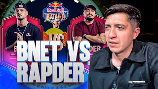 MÉXICO VS ESPAÑA: Rapder vs Bnet desde el PÚBLICO - Red Bull Batalla Nueva Historia