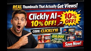 Clickly Review: Actual Click-Winning Thumbnails + 10% OFF Code
