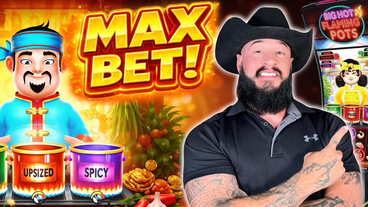 MAX BET on my favorite Slot! 🎰 HUGE bonus hits!