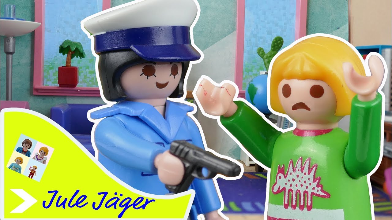 Playmobil Film deutsch - Festnahme im Wohnzimmer - Kinderfilm mit Jule Jäger YouTube Kids