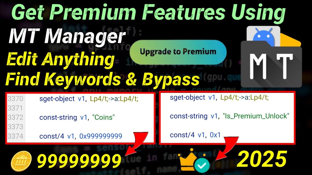 How to Access Premium Features Using MT Manager || Android || 2025 ...