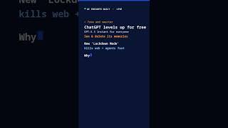 ChatGPT just got a free upgrade — and you can delete its memory #Shorts