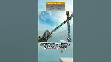 All Legendary MELEE in COD Mobile #shorts #viral