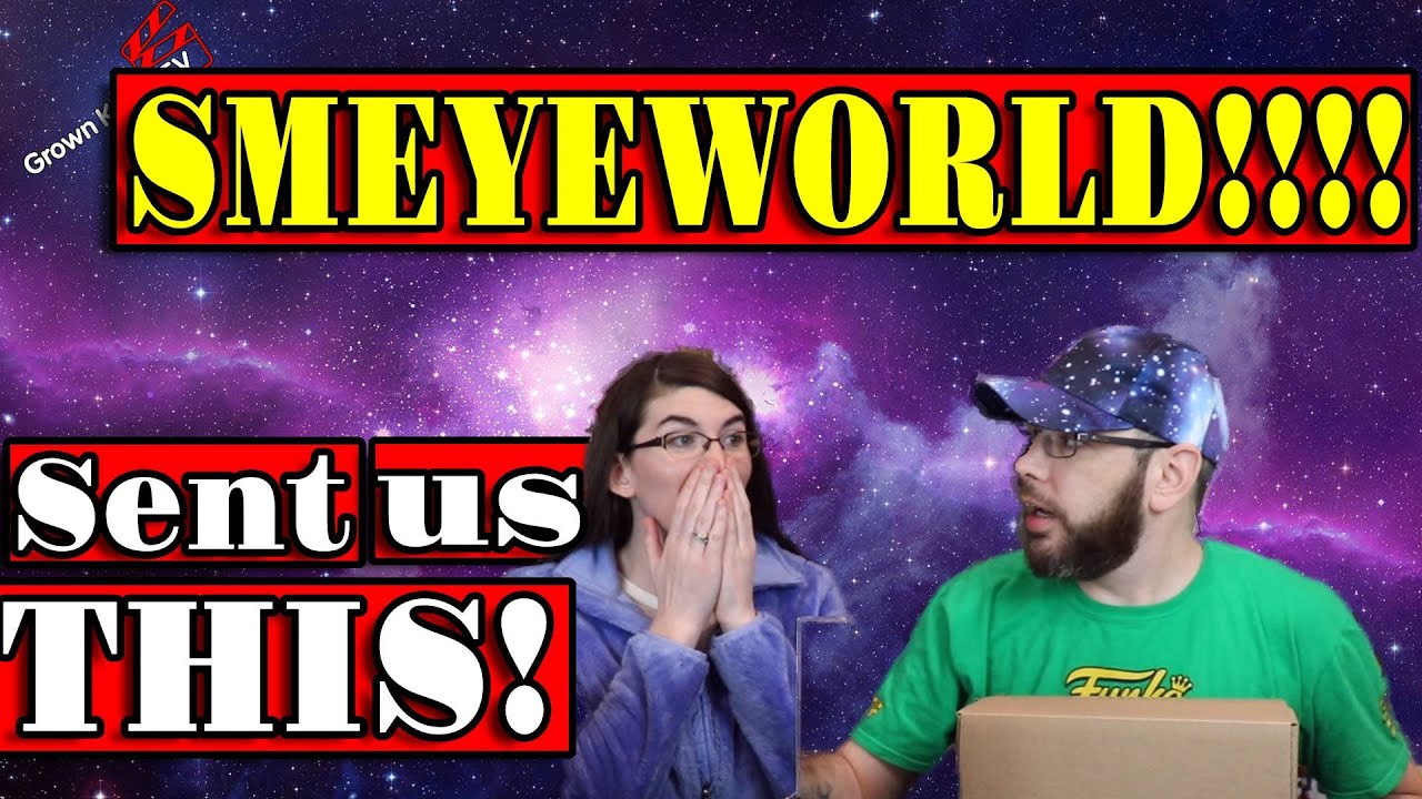 SmeyeWorld sent us THIS AMAZING GIFT!!! Holy Wow! And we open their Anniversary Warm Up Mystery Box!