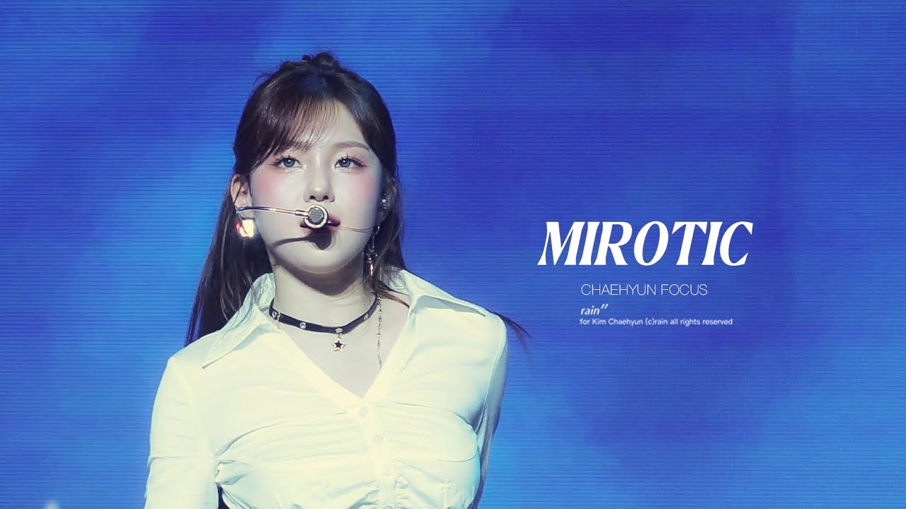 250921 케플러 김채현(Kep1er CHAEHYUN) Kep1asia SEOUL 'MIROTIC' 직캠 fancam