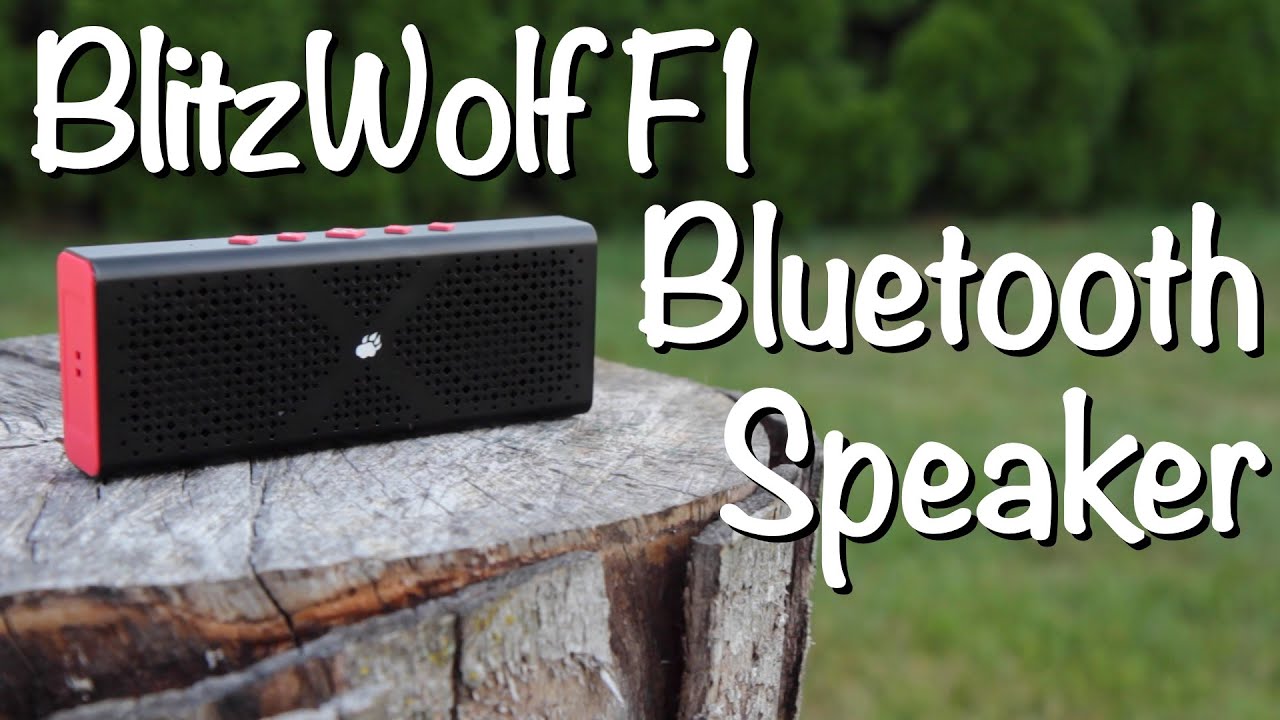 BlitzWolf F1 Bluetooth Speaker Review