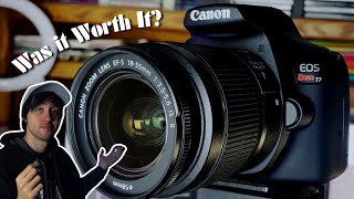 I FINALLY BOUGHT A CAMERA!!! | Canon EOS Rebel T7