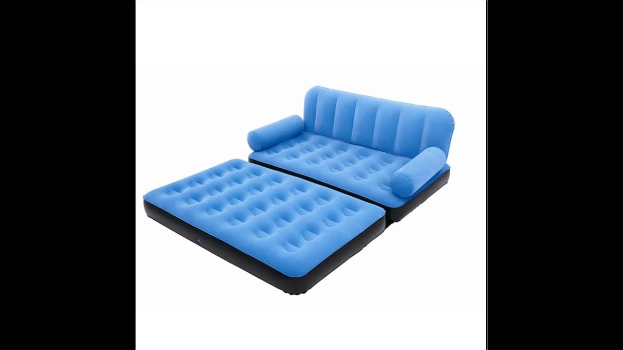 Confortable Inflatable sofa bed for relax / Comodo sofá cama inflable para relajacion