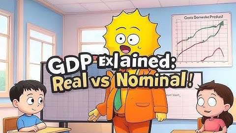 REAL GDP vs NOMINAL GDP