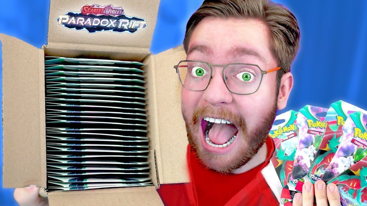 BOX Met 24 Sleeved Pokemon Boosters Openen! 🤩