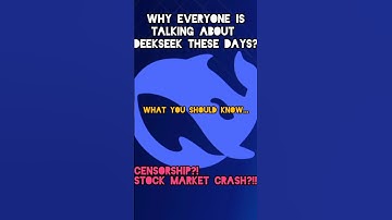 DeepSeek AI: The Disruptive AI Shaking Up Tech! #ai #shorts #foryou  #futuretechnologies #technology