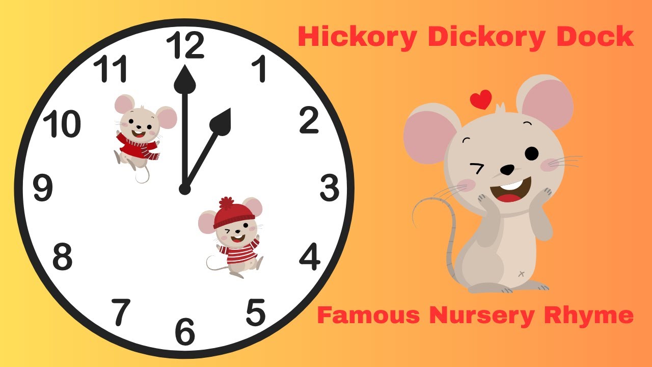 Hickory Dickory Dock | Nursery Rhyme by Taiyaba Hasan Ibrahim ...