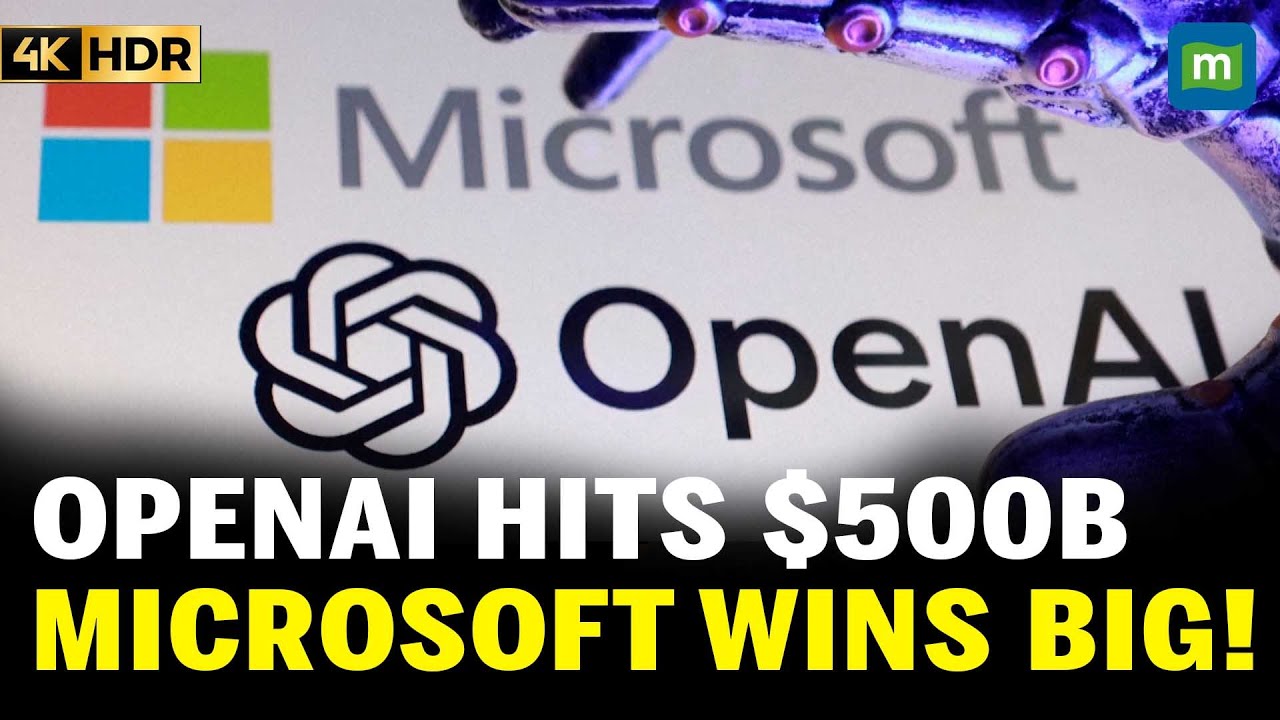 Microsoft и OpenAI заключают сделку на 500 миллиардов долларов | ChatGPT реструктурируется в корп...