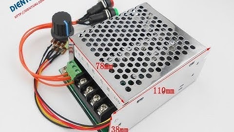 Bộ điều khiển động cơ DC 10V 50V 40A và đảo chiều