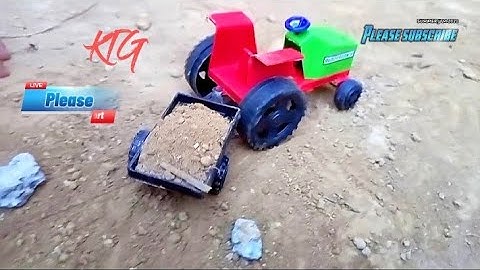 diy mini tractor trolley loading new technology | @Mini KTG | keepvilla