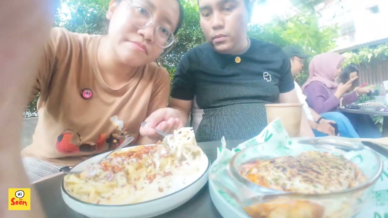 KULINER DEPOK #CAFE #lasagna #spagethi #coffee #busway 