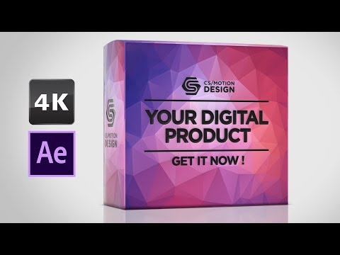 Digital Product Package Mockup /After Effects Template