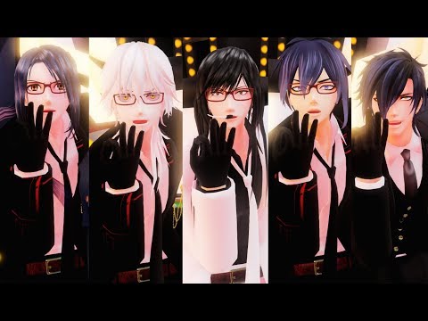 【刀剣乱舞 MMD】クラブ＝マジェスティ【太郎 次郎 三日月 鶴丸 燭台切 】