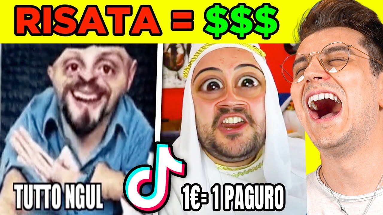 SE RIDO, PAGO! PROVA a NON RIDERE con i VOSTRI TIKTOK!