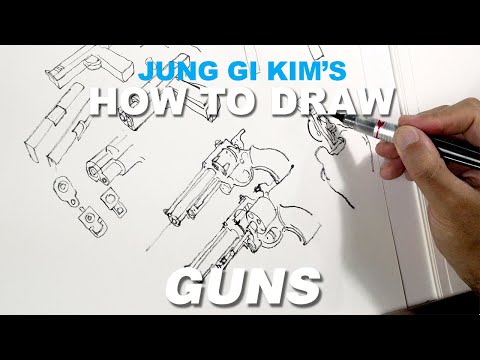 How to draw guns