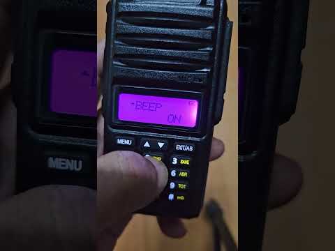 How to save memory channels on the Baofeng A58S