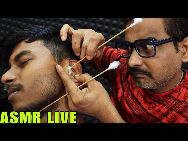 Pain Relief Body Massage by Indian Barber | Head Massage & Neck Cracking | Spine Cracking |ASMR Live