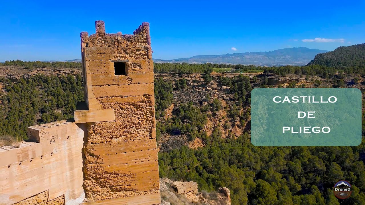 CASTILLO DE PLIEGO - MURCIA - drone 4k