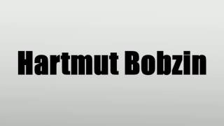 Hartmut Bobzin