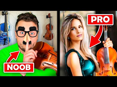 I Pranked PRO Violin Teachers by Pretending To Be a Beginner