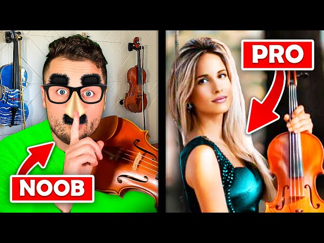I Pranked PRO Violin Teachers by Pretending To Be a Beginner class=