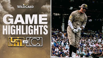 Padres vs. Cubs NL Wild Card Game 2 Highlights (10/01/25) | MLB Highlights