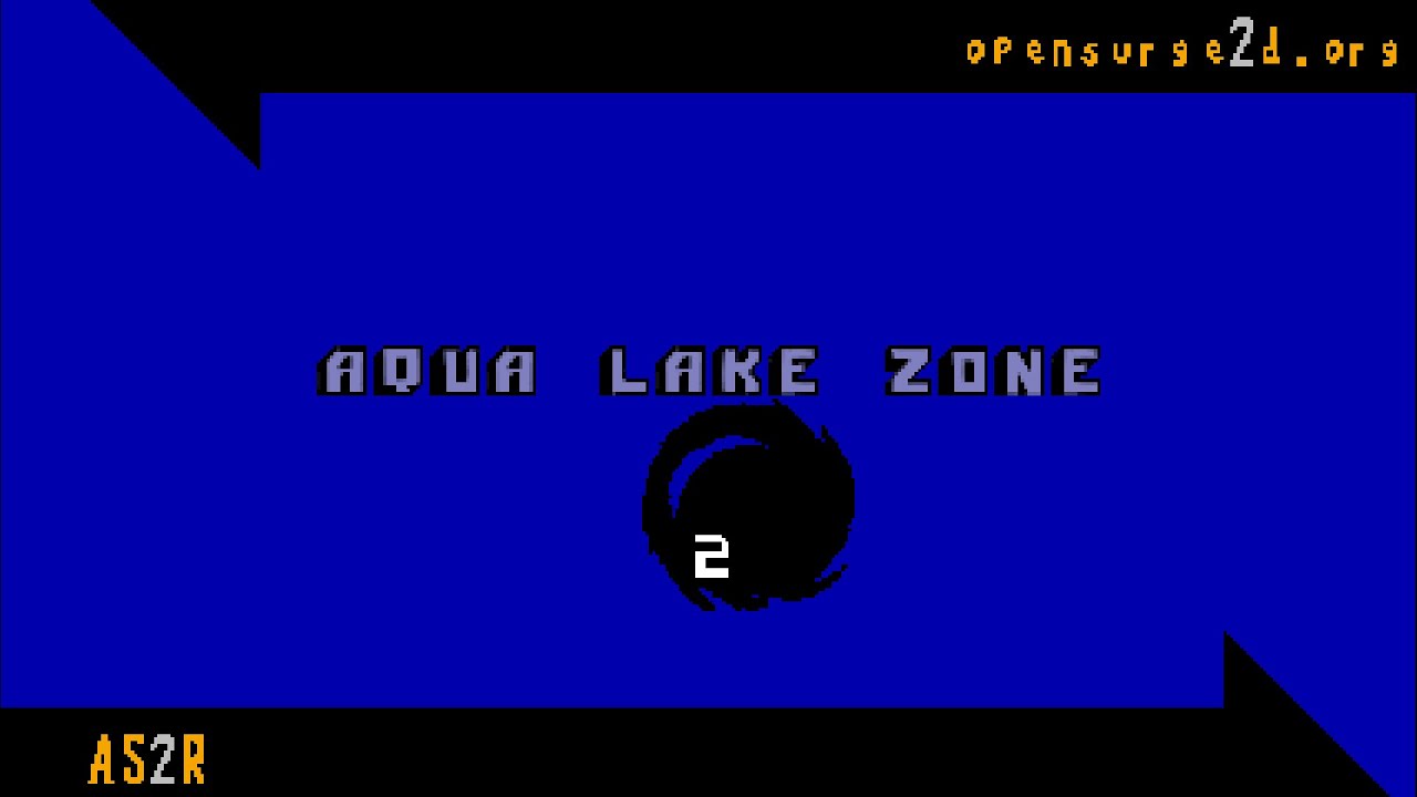 [AS2R] Aqua Lake Zone Act 2 Another Sonic 2 Remake YouTube