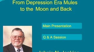 Cotton From Depression Era Mules to the Moon and Back
Original Air Date: April 1st 2015
Main Presenter: Dr. Johnie Jenkins
Main Presentation - 2:07
Q & A Session - 42:53
More information about the presentation:
http://www.extension.org/pages/72707/
Other webinars by Plant Breeding and Genomics:
http://www.extension.org/pages/60426/ Cotton From Depression Era Mules to the Moon and Back