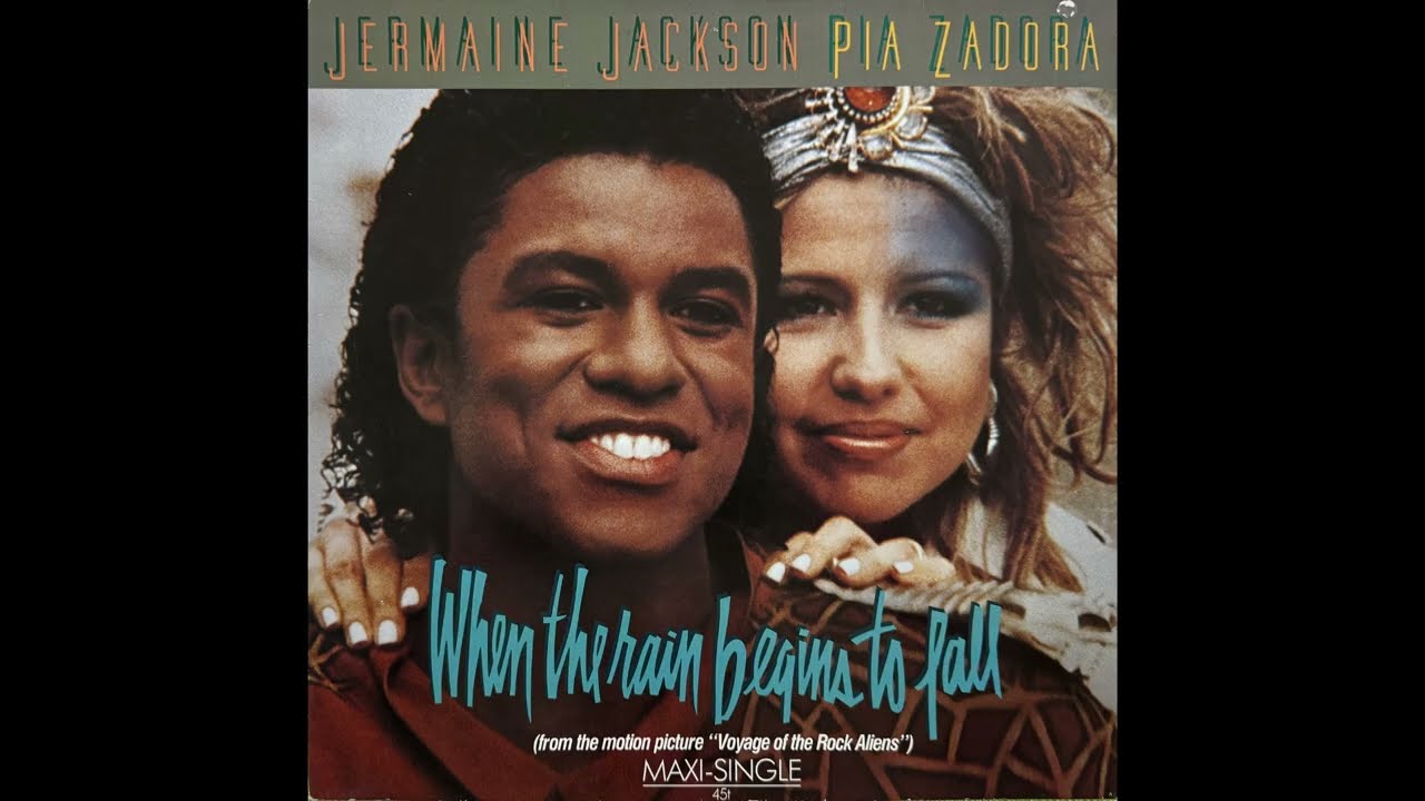 Jermaine Jackson & Pia Zadora - When The Rain Begins To Fall