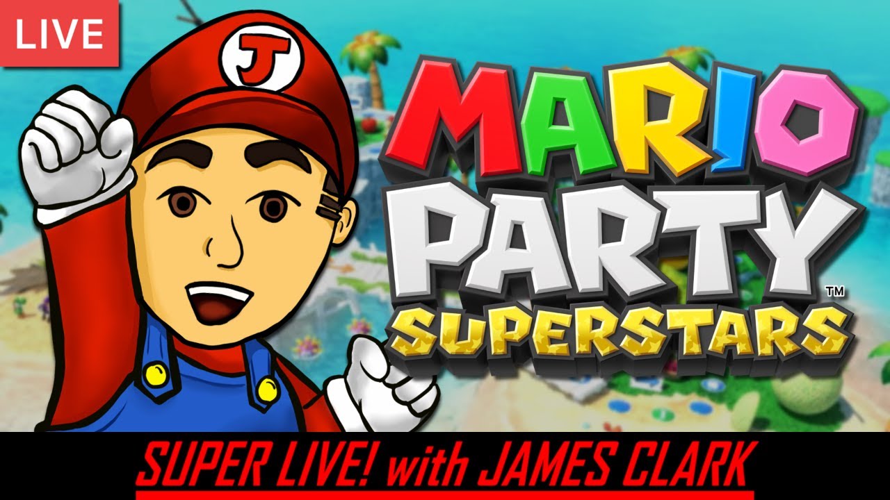 Mario Party Superstars with Friends [11.26.22] | Super Live! with James Clark