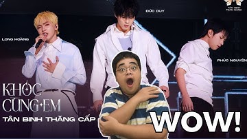 KHÓC CÙNG EM - PHÚC NGUYÊN, LONG HOÀNG, ĐỨC DUY| Tiết Mục Vocal Công Diễn 3| TÂN BINH TOÀN NĂNG 2025